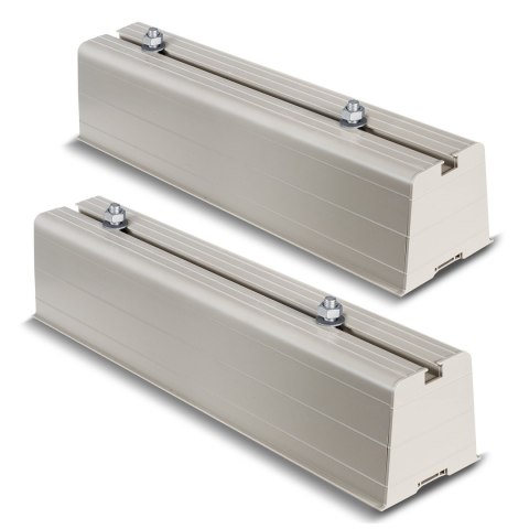 Uchwyt / podstawa mocowanie do klimatyzatora / pompy ciepła Maclean, długość ramienia 450mm, PVC, kpl 2szt, do 100kg, MC-863