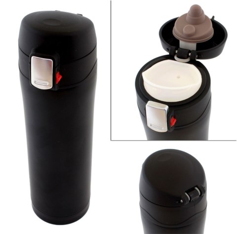 AG285B Kubek termiczny 450ml czarny