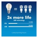 Żarówka Maclean, Filamentowa LED E27, 8W, 230V, WW ciepła biała 3000K, 1055lm, Retro edison ozdobna, MCE268