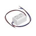 Zasilacz MINI do LED do puszki 12VDC 6W, IP20, 55/29,5/22mm