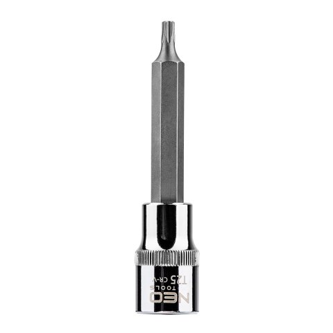 Końcówka Torx na nasadce 1/2", T25 x 100 mm