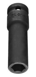 Nasadka udarowa 1/2" długa, 12 x 78mm , Cr-Mo