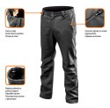 Spodnie robocze softshell, rozmiar L