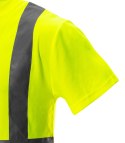 T-shirt ostrzegawczy, żółty, rozmiar L