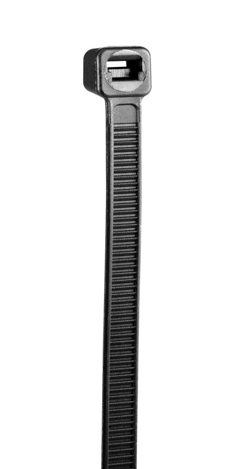 Opaski zaciskowe 4.8 x 200 mm, 75 szt., czarne