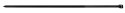 Opaski zaciskowe 4.8 x 370 mm, 75 szt., czarne
