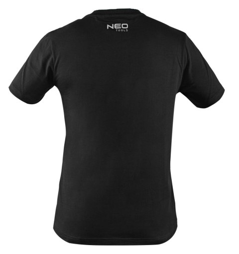 T-shirt, czarny, rozmiar M, CE