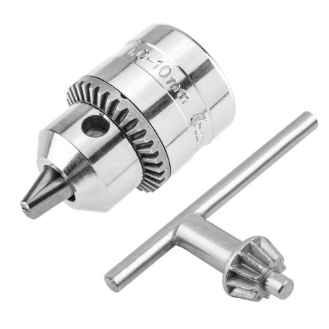 Uchwyt wiertarski na klucz, 3/8" x 24, 10 mm