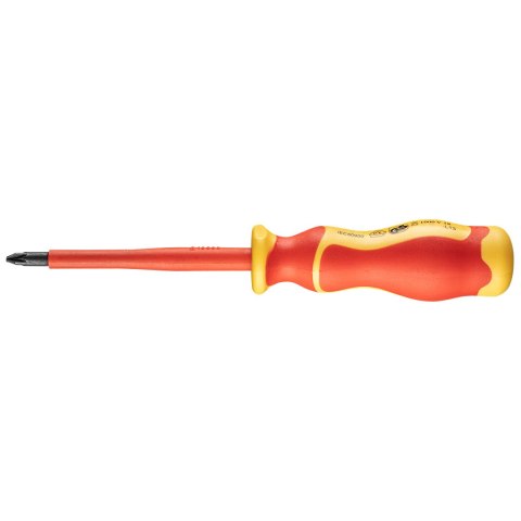 Wkrętak krzyżowy 1000V, PH2 x 6 x 100 mm