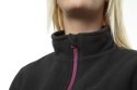 Bluza polarowa damska, czarna, rozmiar XXL