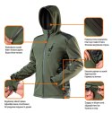 Kurtka softshell CAMO, rozmiar XL