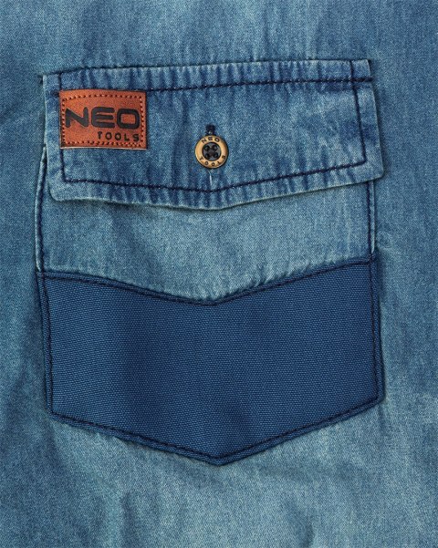 Koszula robocza DENIM, rozmiar XL