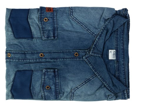 Koszula robocza DENIM, rozmiar XXXL