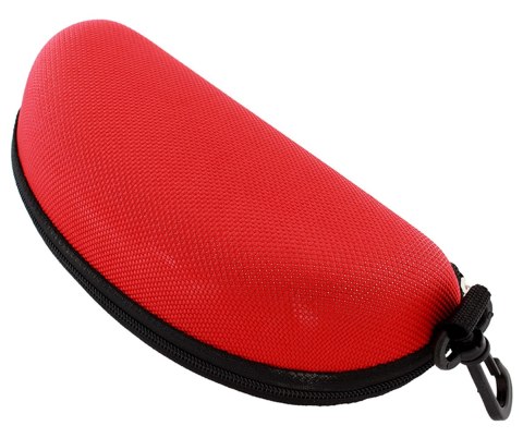 AG177F Twarde etui na okulary czerwone