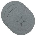 Krążki ścierne fibra 125, K120, 3 szt., cyrkon