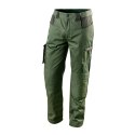 Spodnie robocze CAMO olive, rozmiar XS