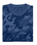 T-shirt roboczy Camo Navy, rozmiar M