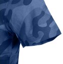 T-shirt roboczy Camo Navy, rozmiar M