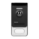 Philips WelcomeEye Compact, Zestaw wideodomofonowy, bezsłuchawkowy, kolor, LCD 4,3", menu OSD, sterowanie bramą