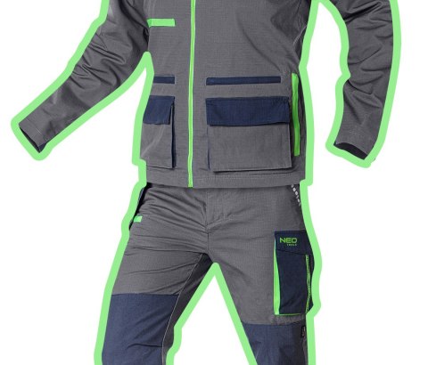 Bluza robocza PREMIUM, 100% bawełna, ripstop, rozmiar XL