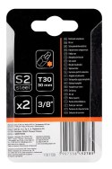 Końcówka Torx T30 x 30 mm, S2, 2 szt.
