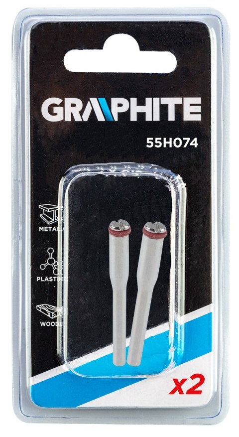 Trzpień do miniszlifierki 3.2 mm, 2 szt.
