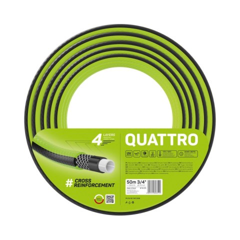 Wąż ogrodowy Cellfast Quattro 3/4" 50m