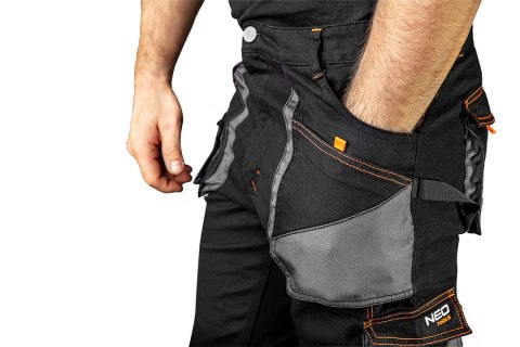 Spodnie robocze HD Slim, pasek, rozmiar S