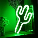 ZD79 Lampka led neon kaktus