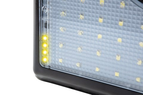 Lampa solarna ścienna + pilot SMD LED 900 lm
