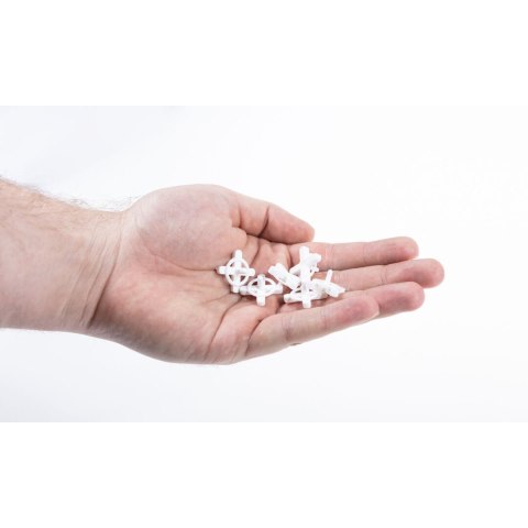 Krzyżyki dystansowe z kółkiem 3.0 mm, 100 szt.
