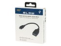 75-837# Adapter usb gniazdo usb a-wtyk micro usb otg kabel blister