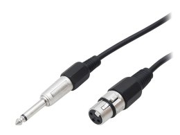 4360# Przyłącze wtyk 6,3mn-wtyk mikrofonowy xlr 1,5m