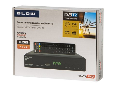 77-048# Dekoder tuner dvb-t2 blow 4625fhd h.265 v2