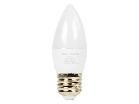 87-404# Żarówka led e27 c37 eco 7w b.neutralna świeczka