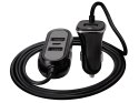 Ładowarka samochodowa TRACER 12-24V MULTICHARGE 3xUSB 7,2A + PD 18W