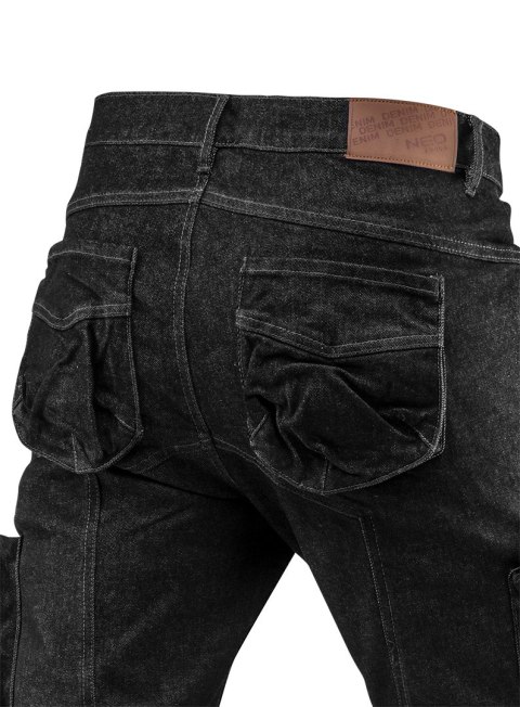 Spodnie robocze 5-kieszeniowe DENIM, czarne, rozmiar XXL