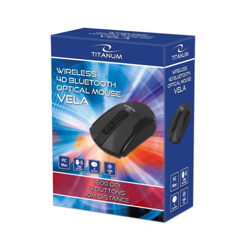 TM123K Titanum mysz bezprz. bluetooth 4d opt. vela