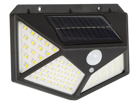 87-520# Lampa ścienna solarna led pir"