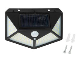 87-520# Lampa ścienna solarna led pir