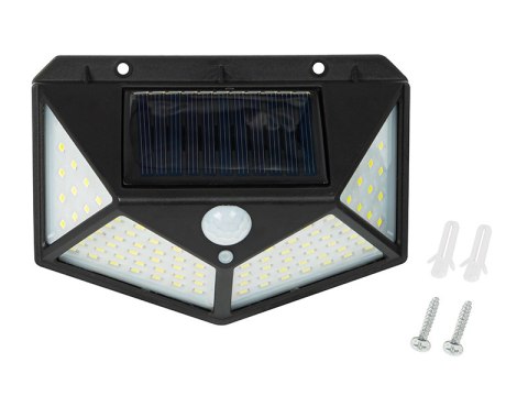 87-520# Lampa ścienna solarna led pir"
