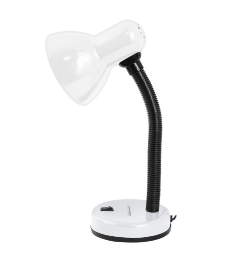 ELD109W Esperanza lampka biurkowa e27 vega biała