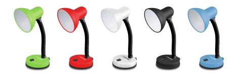 ELD109W Esperanza lampka biurkowa e27 vega biała