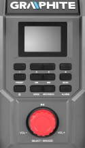 Radio budowlane akumulatorowo-sieciowe Graphite Energy+ 18V, bez akumulatora