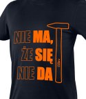 T-shirt z nadrukiem, MA SIĘ DA, rozmiar XXL