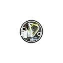 BARBRA DLR GU10 downlight max 7W, IP20, okrągły, czarny, aluminium