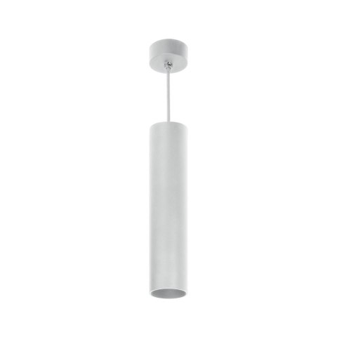 BARBRA PLR GU10 oprawa wisząca max 7W, IP20, okrągła, biała, aluminium
