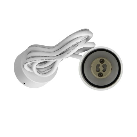 BARBRA PLR GU10 oprawa wisząca max 7W, IP20, okrągła, biała, aluminium