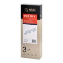DOA SP 3, oprawa ścienno-sufitowa, GU10 max. 3x7W, IP20, biała