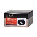 SORMUS R ramka dekoracyjna oprawy punktowej, MR16/GU10 max 7W, regulowana, okrągła, czarna